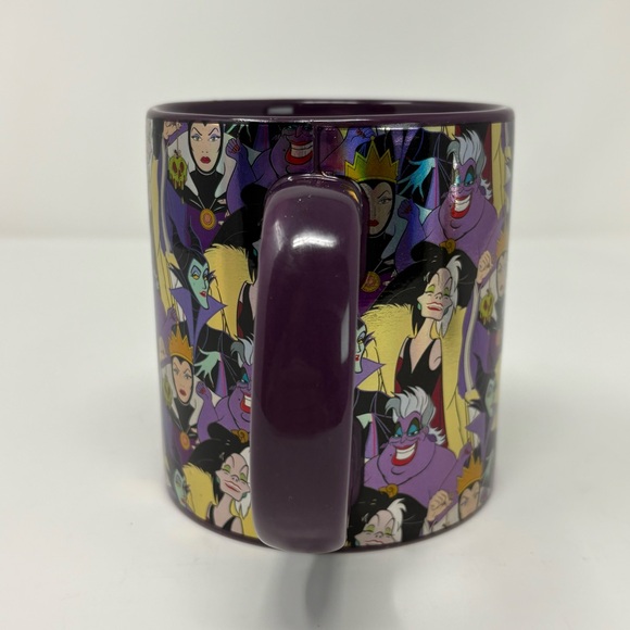 Disney Villains Mug Ursula Cruella Wicked Queen Maleficent 20 Oz Ceramic Purple - Picture 2 of 9